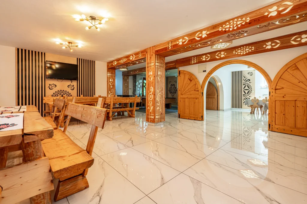 Sala regionalna w Domu Wczasowym Bernadeta