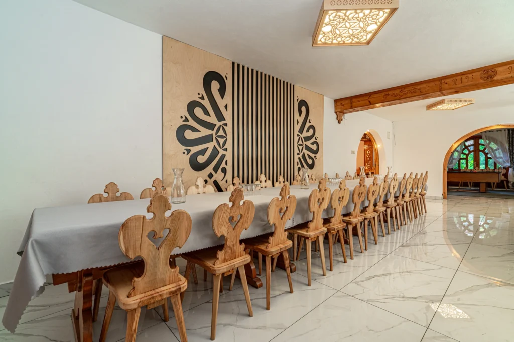 Sala regionalna w Domu Wczasowym Bernadeta