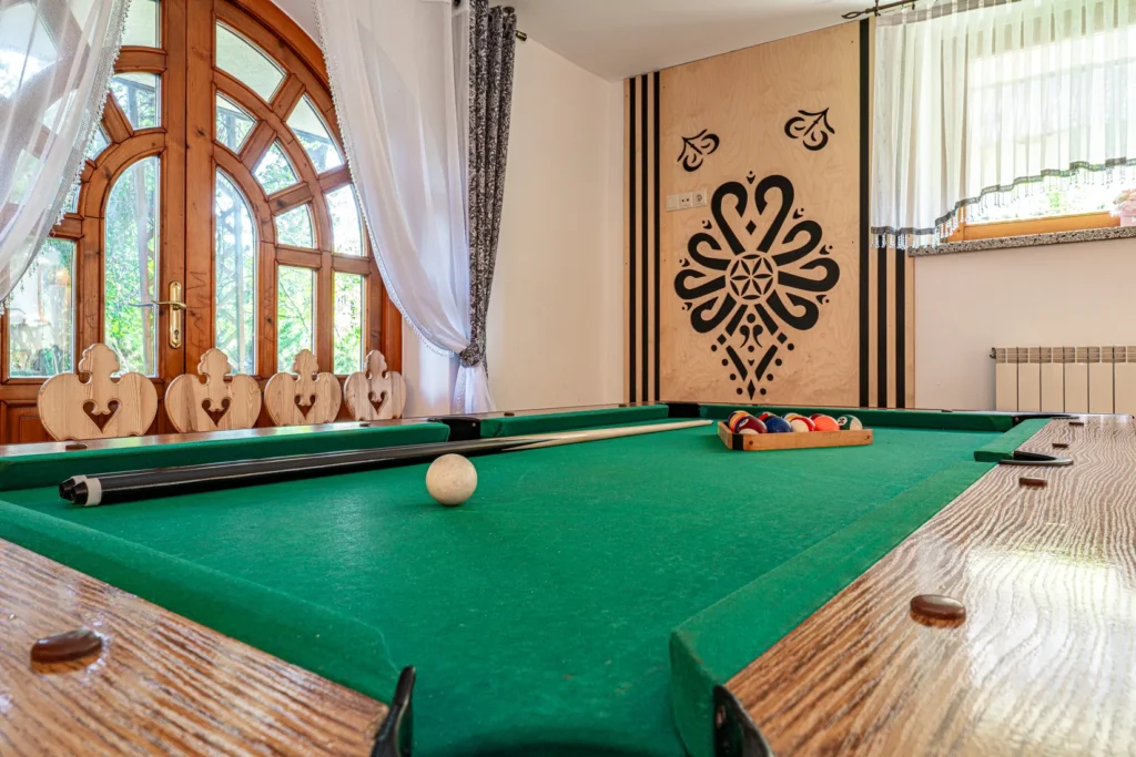 Sala gier: bilard i piłkarzyki