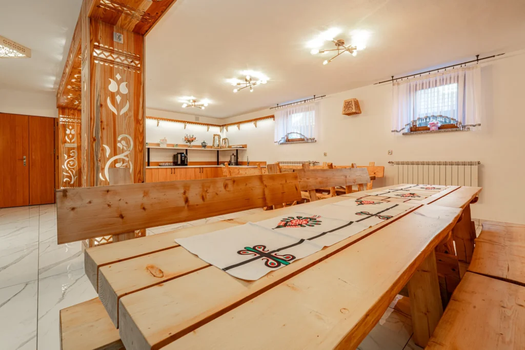 Sala regionalna w Domu Wczasowym Bernadeta