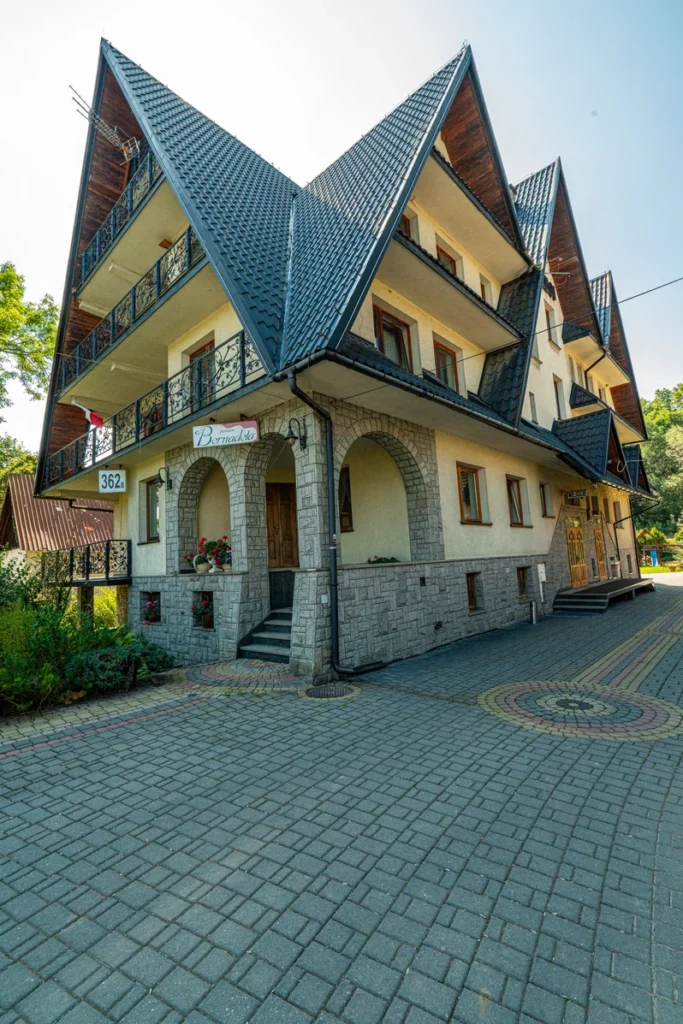 Budynek Domu Wczasowego Bernadeta w Białym Dunajcu